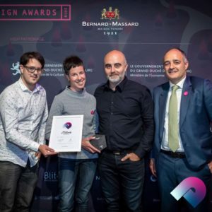 Une médaille d'argent aux Design Awards 2019